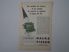 Advertising pubblicità 1956 usato  Salerno