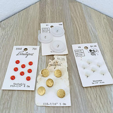 Button lot carded for sale  Winter Haven