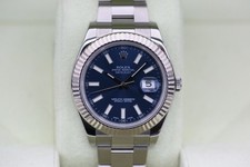 Rolex 116334 blue for sale  LONDON