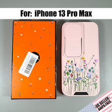 Capa projetada para iPhone 13 Pro Max - Campo de Flores Rosa Pastel | Capa para Câmera comprar usado  Enviando para Brazil