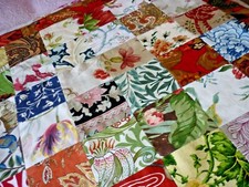 Patchwork quilt throw for sale  WIGAN