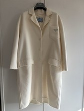 Damenmantel prada weiß gebraucht kaufen  Icking