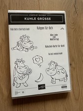 Stampin stempelset kuhle gebraucht kaufen  Holzkirchen