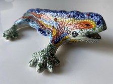 Ceramic lizard barcelona for sale  LEEDS