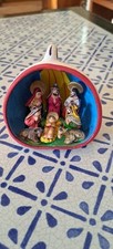 Presepe miniatura terracotta usato  Palermo