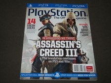 Usado, 2012 SEPTEMBER PLAYSTATION PS3 MAGAZINE - ASSASSIN'S CREED III - PB 1518 comprar usado  Enviando para Brazil