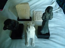 Lot egyptian statues for sale  Stacy
