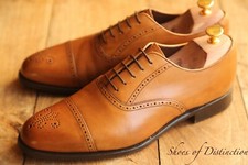 Barker tan leather for sale  SUTTON COLDFIELD
