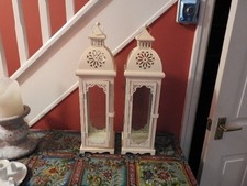 White cream metal for sale  LYTHAM ST. ANNES
