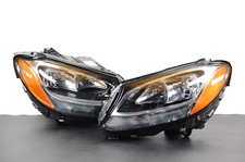 Perfeito! Conjunto de faróis de halogênio 2015-2018 Mercedes Classe C C C 250 C 300 LH RH fabricante de equipamento original comprar usado  Enviando para Brazil