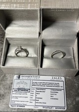 Zales princess cut for sale  Peabody
