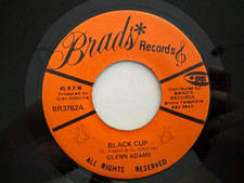 Reggae 45 - Glenn Adams/Bongo B "Black Cup"/"Bongo Cup" Brads Records VG++ HEAR comprar usado  Enviando para Brazil