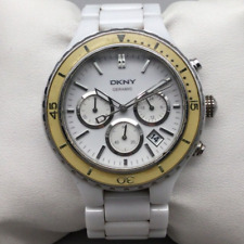 Dkny ceramic chronograph for sale  Pflugerville