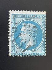 Timbre napoleon oblitération d'occasion  Rouen-