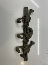 Gancho de parede vintage de ferro fundido lagosta – Decoração náutica rústica 3 lagostas comprar usado  Enviando para Brazil
