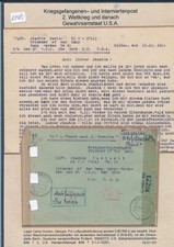 K0083 kriegsgefangenenpost usa gebraucht kaufen  Bünde