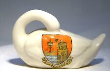 Crested china swan for sale  STANSTED