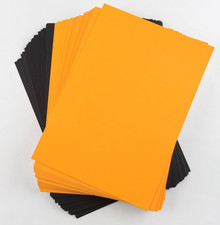 Pack sheets black for sale  PETERBOROUGH