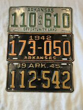 Arkansas license plates for sale  Heber Springs