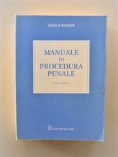 Manuale procedura penale usato  San Mango Piemonte