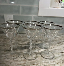 Vintage silver rimmed for sale  Caledonia