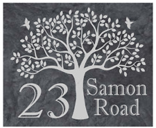 Personalised tree slate for sale  UK