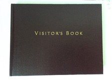 Visitor book gold for sale Visitor book gold for sale  HARROW