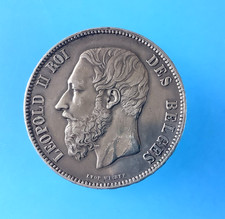 Belgium 1875 leopold d'occasion  Expédié en Belgium