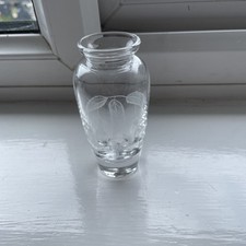 Stuart glass vase for sale  LANGPORT