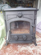 stove wood fuel solid burner for sale  BLACKBURN