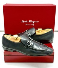 Ferragamo black loafers for sale  Charlotte