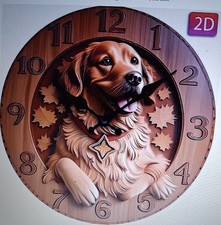 Horloge murale motif d'occasion  Loué