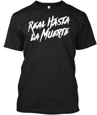 Camisa Real Hasta La Muerte - Camiseta Feita nos EUA Tamanho P a 5XL, usado comprar usado  Enviando para Brazil