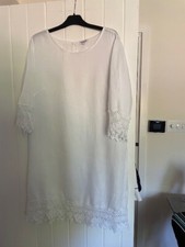 Ladies white tunic for sale  HUNSTANTON