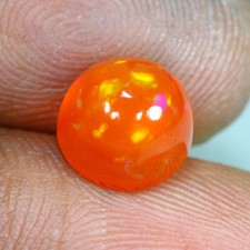 Opala de fogo laranja flash multicolorido 100% natural 1,63 cts_Extreme Great Fire_ comprar usado  Enviando para Brazil