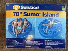 Usado, Espreguiçadeira Island - Flutuador inflável resistente para piscina - 🌊 Solstício 78" Sumo™ comprar usado  Enviando para Brazil