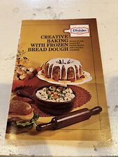 Vintage 1974 Rhodes Creative Baking with Frozen Bread Dough Recipe Book 23 Pgs comprar usado  Enviando para Brazil