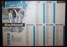 Alter kalender werbung gebraucht kaufen  St Johann
