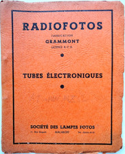 Catalogue radiofotos grammont d'occasion  Danjoutin