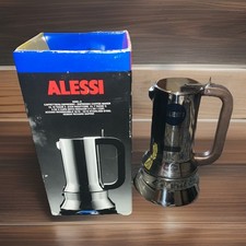 Cafeteira espresso Alessi 9090/3 3 xícaras aço inoxidável espelho prata polida comprar usado  Enviando para Brazil