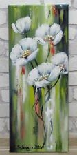 White flowers 20x50cm gebraucht kaufen  Olsberg