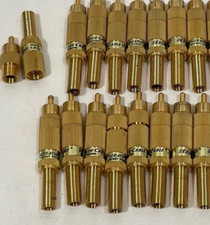 Conector adaptador de solda folheado a ouro plugues macho RCA áudio residencial vídeo 16 peças comprar usado  Enviando para Brazil