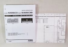 Diagrama de circuito geral original Yamaha - Estação de trabalho digital PSR-S550 S550B  comprar usado  Enviando para Brazil