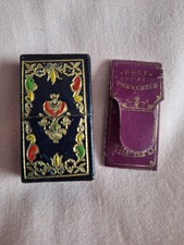 Victorian miniature tooled for sale  IPSWICH