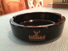 Cinzeiro de cerâmica GLENFIDDICH PURE MALT UÍSQUE ESCOCÊS - PRETO , usado comprar usado  Enviando para Brazil
