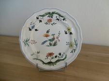 Plat rond faience d'occasion  Saint-Cyr-en-Val