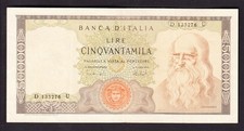 Repubblica 50000 lire usato  Italia