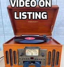 Usado, Crosley CR704 3 velocidades toca-discos CD cassete rádio AM/FM multi sistema de música retrô comprar usado  Enviando para Brazil