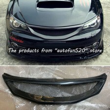 Usado, Grelha de grade frontal de fibra de carbono real para Subaru Impreza WRX STi 2008-2011 comprar usado  Enviando para Brazil