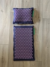 Conjunto de massagem Pranamat tapete e travesseiro conjunto de 2 peças roxo perfeito estado comprar usado  Enviando para Brazil